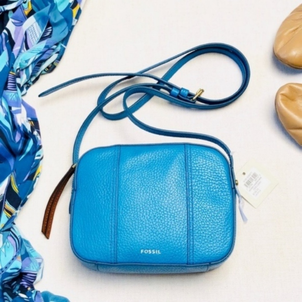 NWT Fossil Gemma Camera Bag Crossbody Purse